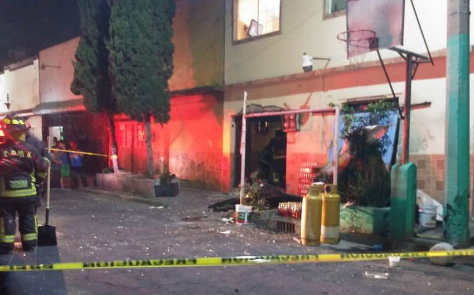 Explotó tanque de gas dentro de un casa en la alcaldía Gustavo A