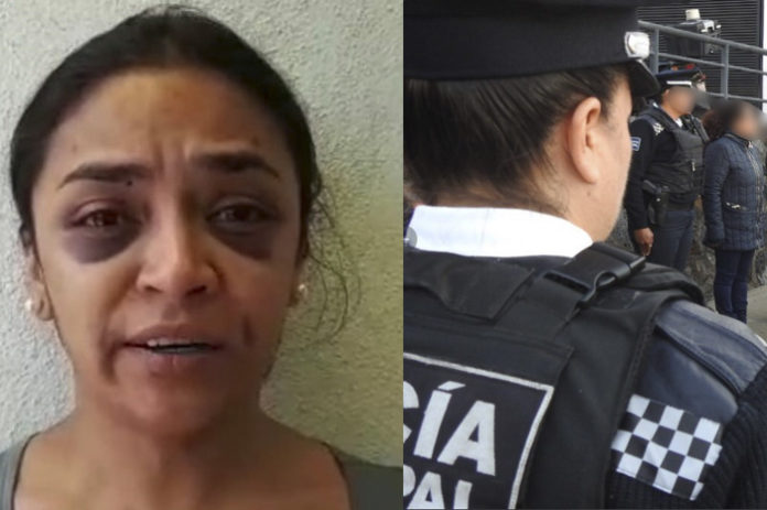 reportera-policía