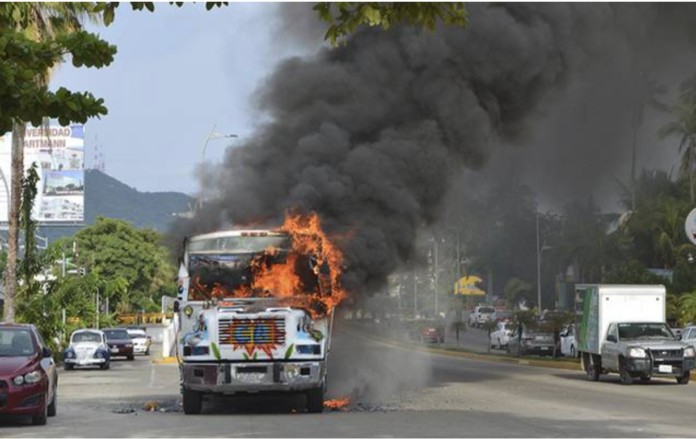 Violencia transporte Acapuclo