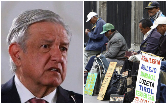 AMLO se lanza contra el Inegi por reportar el incremento del desempleo