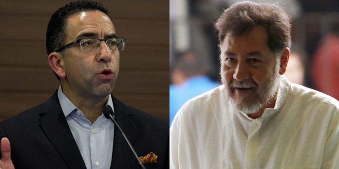 Lozano señala que Noroña lo volvió a bloquear en Twitter