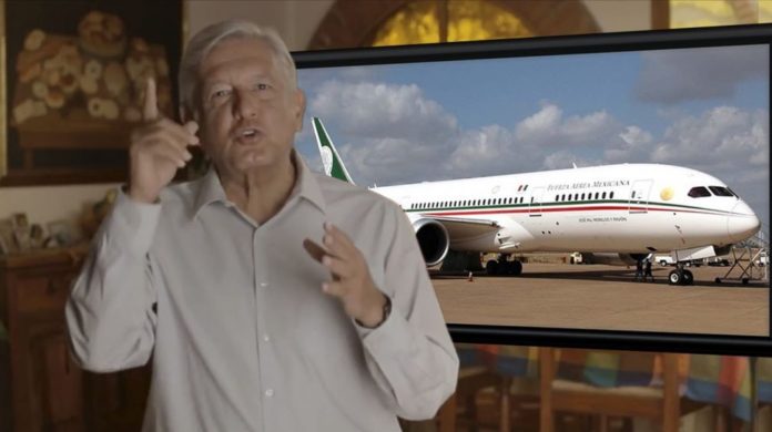 AMLO-Avión presidencial