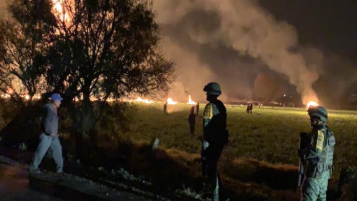 Explosión Tlahuelilpan