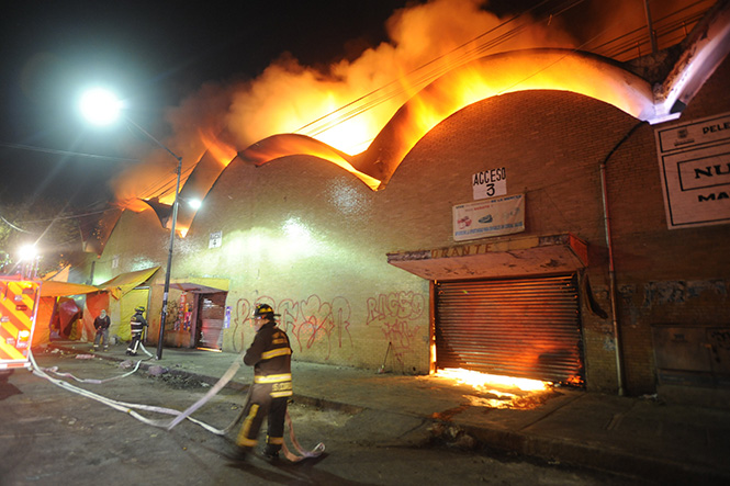 Incendio La Merced