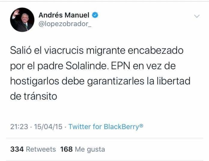 Tuit AMLO