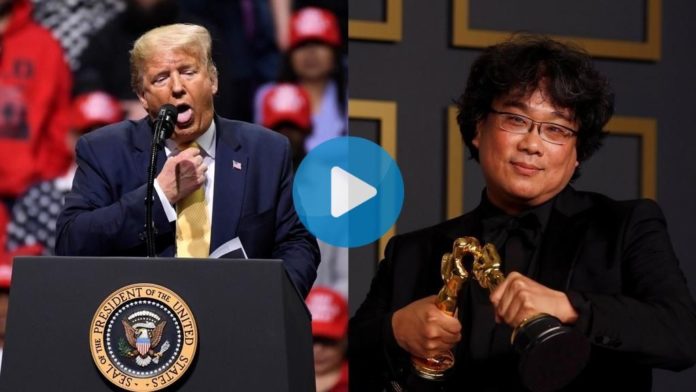 VIDEO: Trump critica a los Oscar por premiar a la película surcoreana ‘Parásitos’