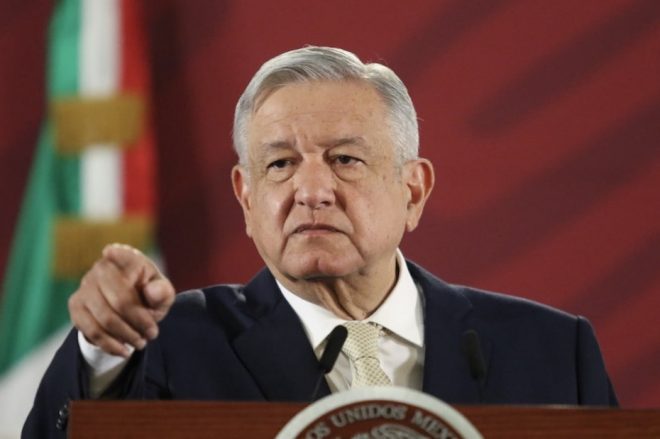 AMLO se enoja