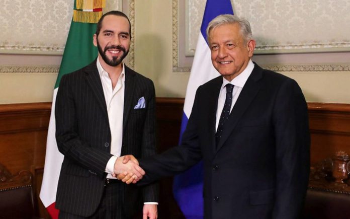 AMLO y Bukele