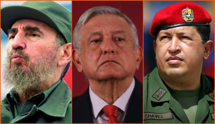 Castro, Obrador y Chavez