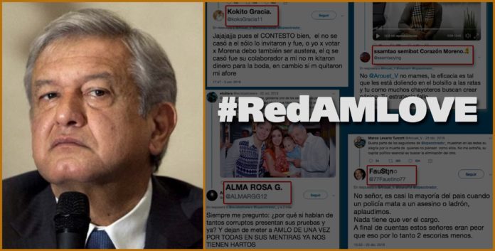 AMLO y su red de Bots