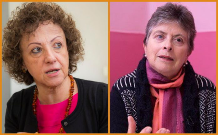 Jacqueline Peschard y Mariclaire Acosta
