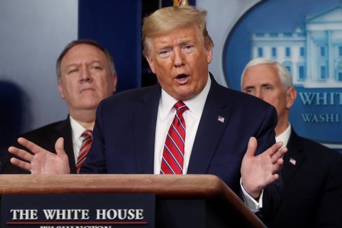 Trump en conferencia