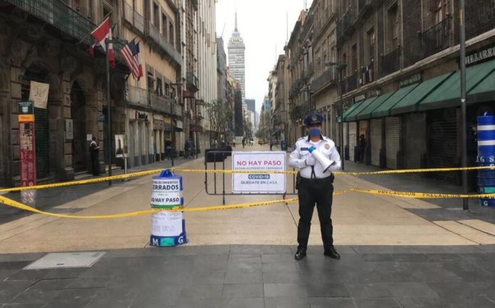 Restringen el acceso a calles de la CDMX