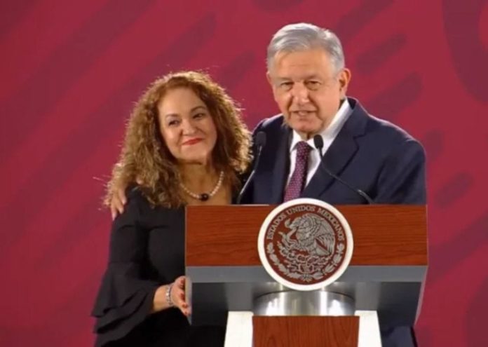 Sanjuana y AMLO