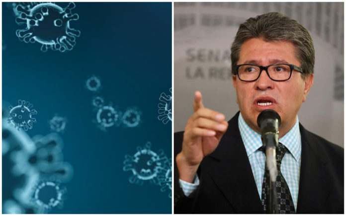 Monreal afirma que se ha domado la pandemia y apoya giras de AMLO