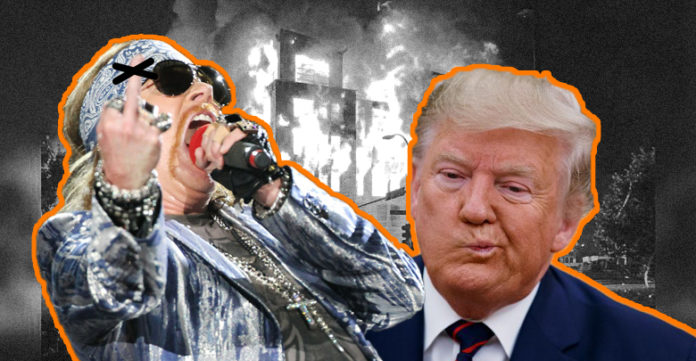 Axl Rose vs Trump