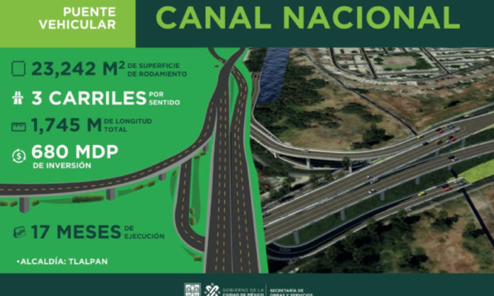 Juez condiciona construcción de puente vehicular en alcaldía Xochimilco