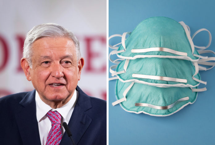 AMLO y el uso del cubrebocas AMLO y el uso del cubrebocas