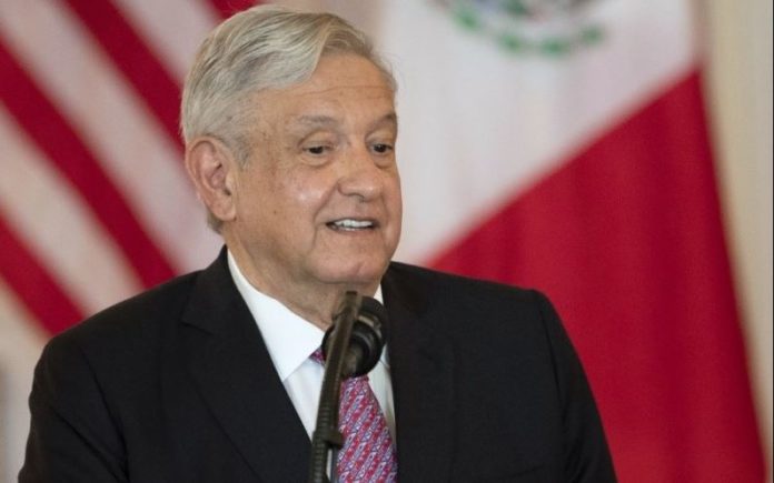 AMLO ya está en México AMLO ya está en México