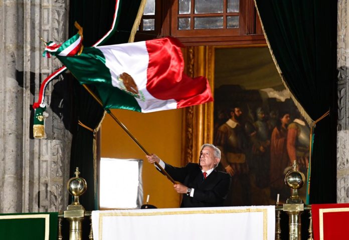 AMLO Grito de la Independencia