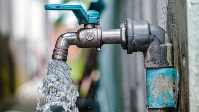 Corte al suministro de agua