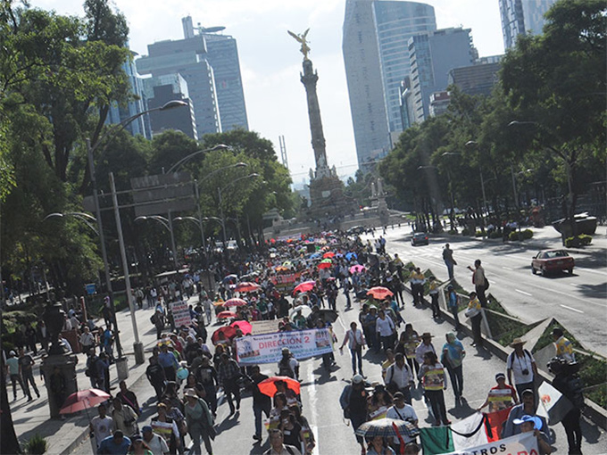 Marcha en la CDMX