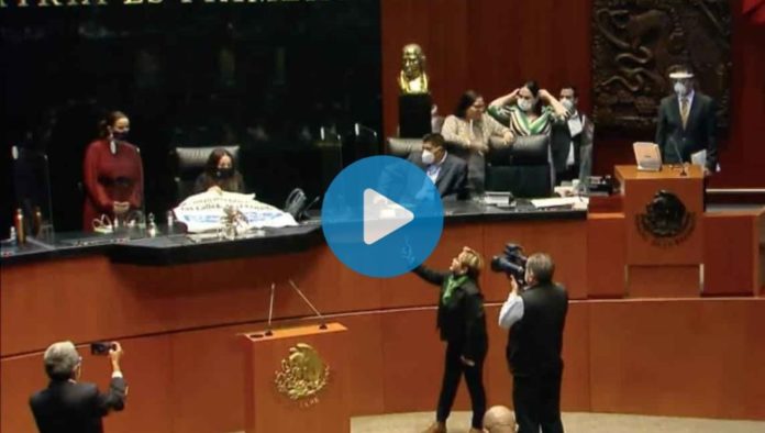 VIDEO: “Nosotros no tenemos prisa por ayudar a México”, dice la presidenta del Senado