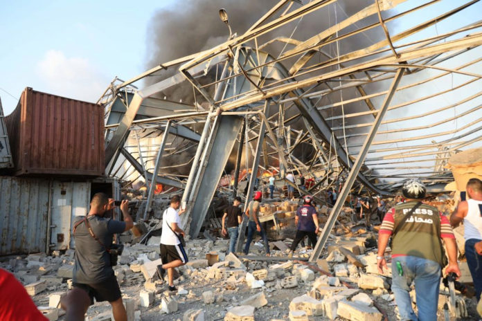 73 muertes ha dejado explosión en Líbano 73 muertes ha dejado explosión en Líbano
