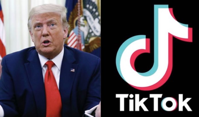 Trump firma orden ejecutiva contra Tik Tok Trump firma orden ejecutiva contra Tik Tok