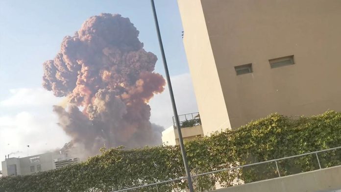 Determinan la causa de explosión en Beirut