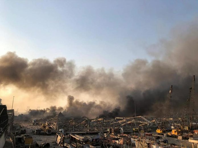 Explosión Líbano