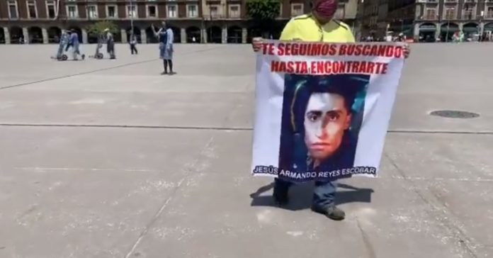 Manifestación familiares de desaparecidos