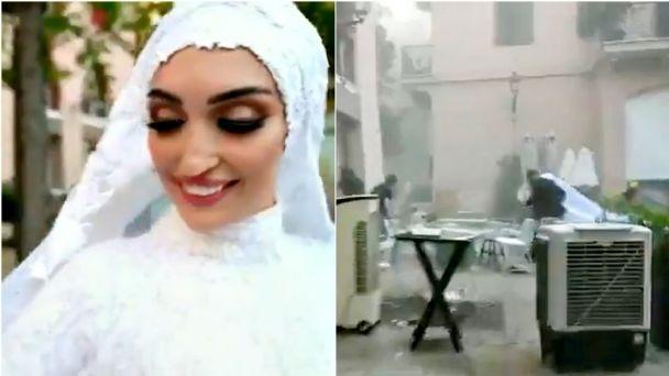 Novia explosión