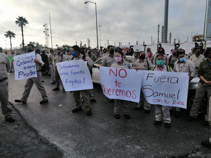 Protesta Cadereyta