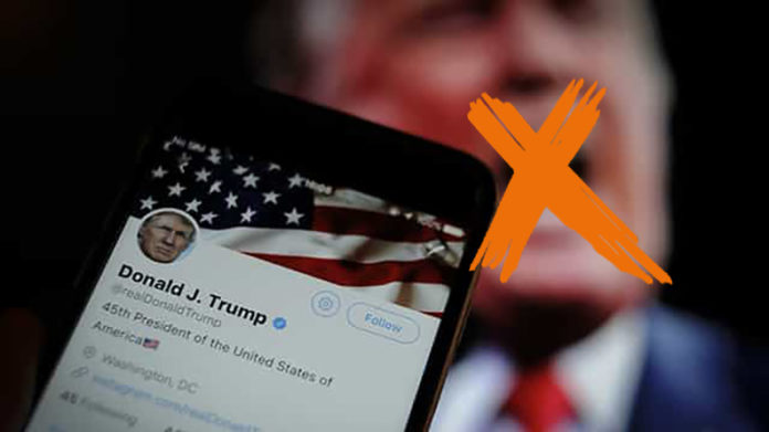 Twiiter bloquea mensaje de Trump