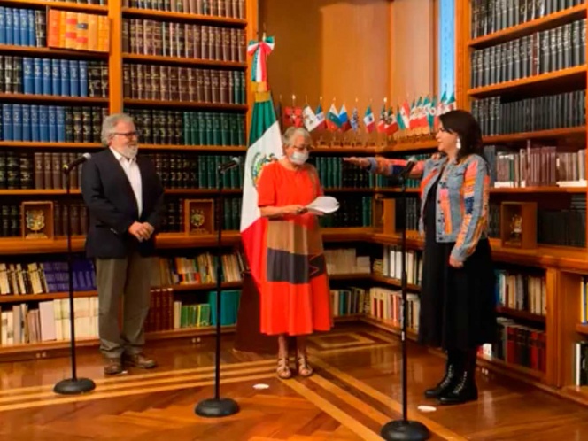 protesta Fabiola Alanís