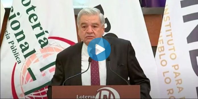 Llora director de Lotería Nacional por rifa del avión Llora director de Lotería Nacional por rifa del avión
