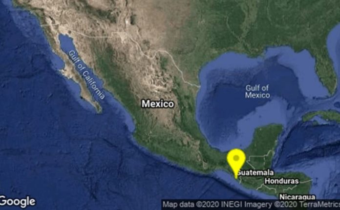 Registran sismo en Chiapas Registran sismo en Chiapas