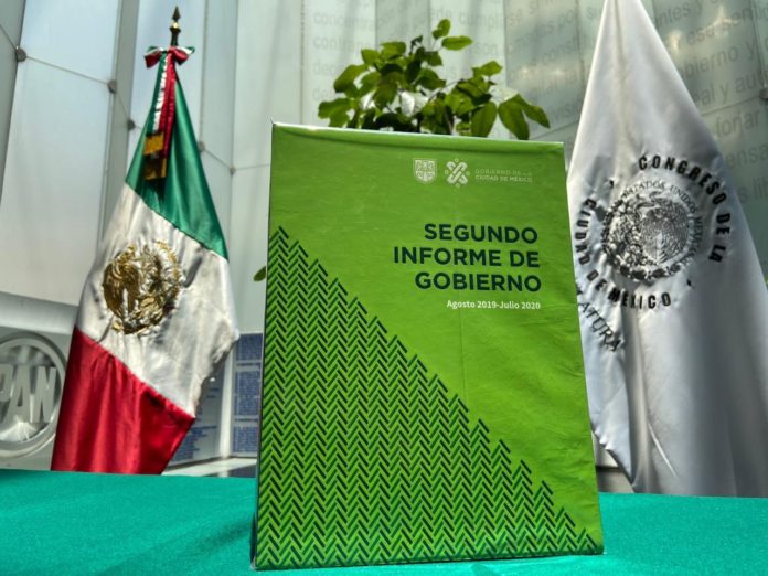 Sheinbaum envía su Segundo Informe de Gobierno al Congreso Capitalino