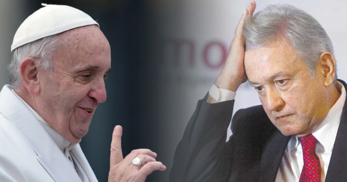 El Papa y AMLO