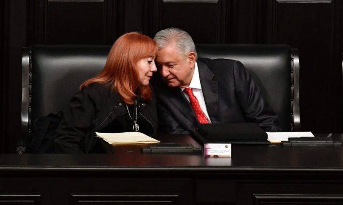 Rosario Piedra-AMLO