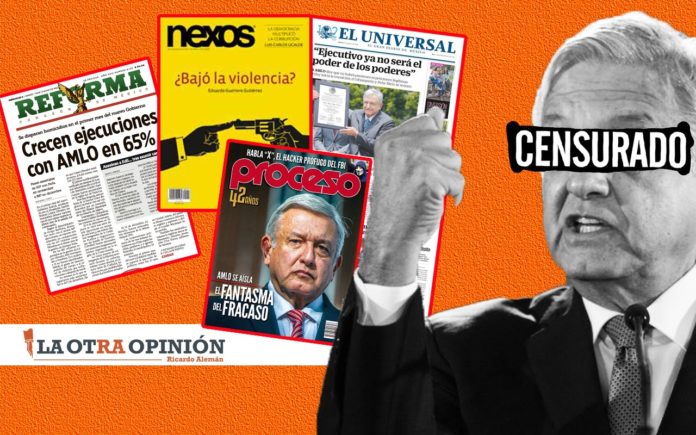 Medios de comunicación censurados