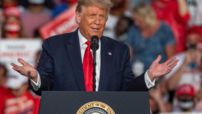 Trump bromeó con “salir” de los EE.UU. si ganaba Biden