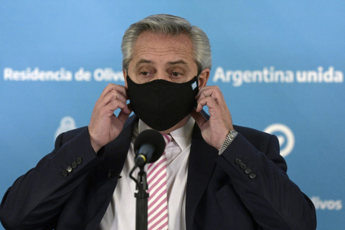 Fernández da negativo a la prueba de COVID Fernández da negativo a la prueba de COVID