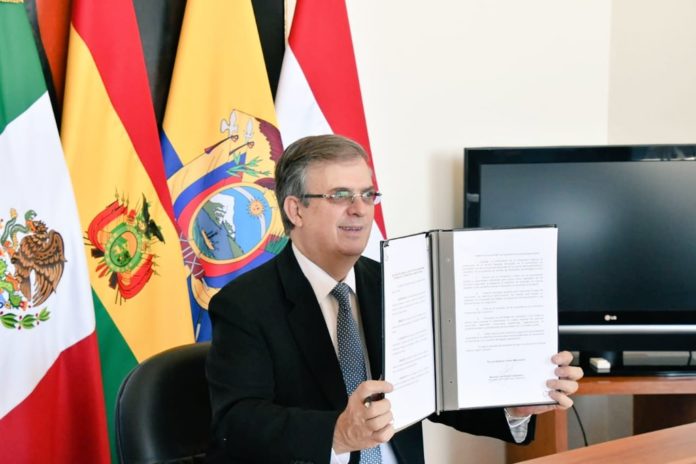 Ebrard y los avances en la ALCE Ebrard y los avances en la ALCE