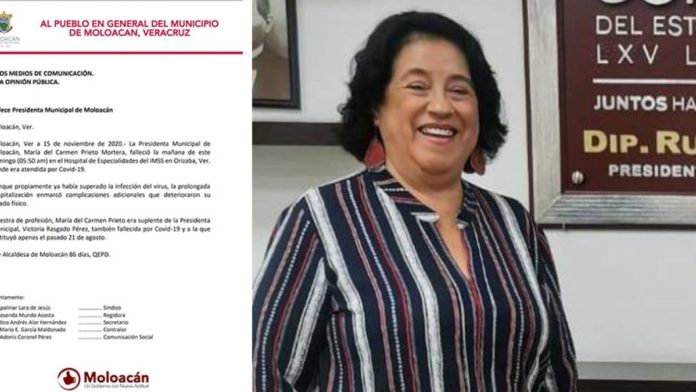Presidenta municipal de Moloacán