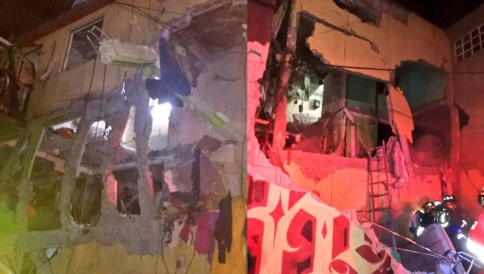 Se registra fuerte explosión en la colonia Morelos, dos personas fallecieron