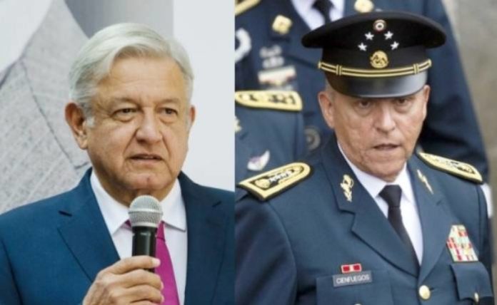 AMLO Y CIENFUEGOS (1) AMLO Y CIENFUEGOS