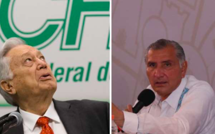 Tras protagonizar pleito, Adán Augusto López rechaza tener “una guerra” contra Bartlett