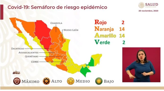 Chiapas se vuelve el segundo estado en pasar al semáforo verde